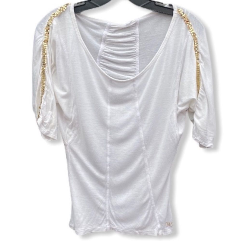 Guess‎ White Top Gold Accents